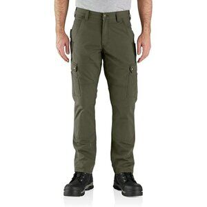 Carhartt Relaxed Fit Ripstop Cargo Work Pant Basil Green NWT BN5461-M 30x30